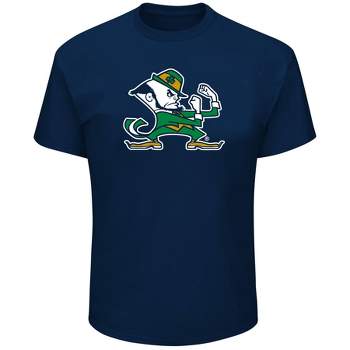 NCAA Notre Dame Fighting Irish Men's Big & Tall Short Sleeve Logo T-Shirt
