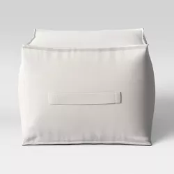 Outdoor Pouf DuraSeason Fabric™ Linen - Threshold™