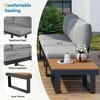 YOOCOZZ  Outdoor Sectional Sofa Set with Reclining Seats - 4 of 4