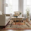 Floral Woven Rug Rust/Green - Threshold™ - 3 of 4