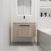 ChicFurnit Bathroom Vanities Modern Vanity with Sleek Design and Ample Storage for Bathroom Spaces, Brown,29.5”*18.9”*23" - 2 of 4