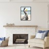 Stupell Industries Pelican Portrait on Beach Black Framed Giclee Art - 2 of 4