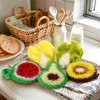 5 Pcs/set Scratch-Free Hand-KnittedMultipurpose Dish Scrubbers,Reusable KitchenScouring Pads Sponges for Washing - 2 of 4