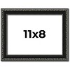 PosterPalooza | Photo Size Antique Black Picture Frame - UV Acrylic, Foam Board Backing, Hanging Hardware - 2 of 4