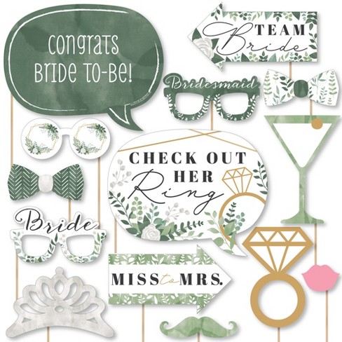 Bridesmaid photo best sale props