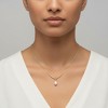 Guili Sterling Silver 14K Gold Plated Y-Shaped Necklace with a White Egg-Shaped Freshwater Pearl for a Sophisticated and Graceful Fashion Accent - 3 of 3