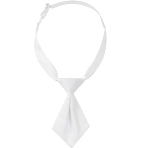 INSPIRE CHIC Women's Pre-tied Solid Color Adjustable Short Tie - 1 of 4