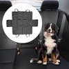 Unique Bargains Waterproof Dots Pattern Pet's Car Seat Cover Black 1 Pc - 2 of 4