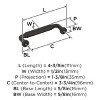 Amerock Cowrie Pull for Cabinets, Drawers, and Furniture - 3 of 4