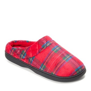 Dearfoams Women's Darcy Quilted Cuff Velour Clog House Slipper - 1 of 4