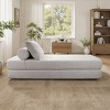 Art Leon Tufted Convertible Chaise Lounge Sofa - 3 of 3