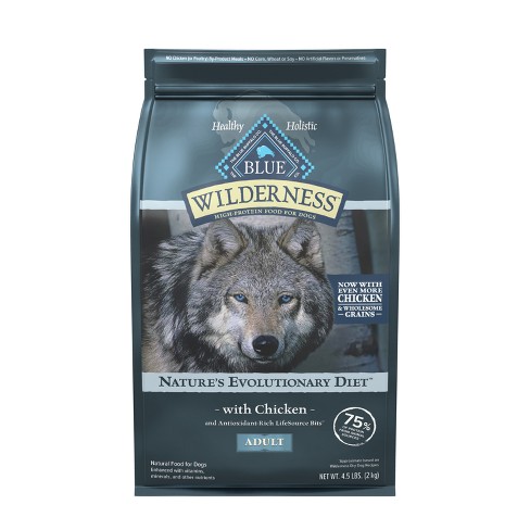 Blue Buffalo Wilderness High Protein Natural Adult Dry Dog Food Plus ...