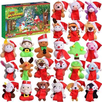 Fun Little Toys Christmas Advent Calender - Mini Animal Plush