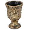 Cheung's Tobias Round Lotus Leaf Themed Cement Pot - 2 of 3