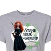 Women's - Disney - Merida Stand Your Ground Cropped Graphic T-Shirt - 2 of 4