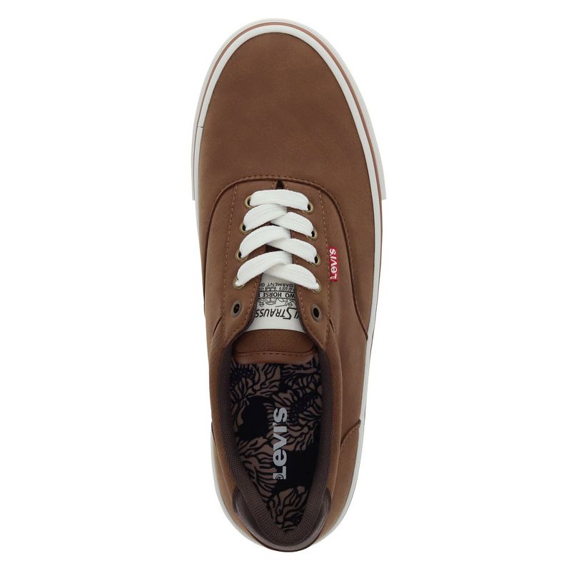 Levi's Mens Thane Synthetic Leather Casual Lace Up Sneaker Shoe, 2 of 7