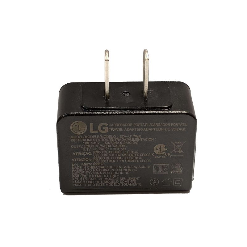 OEM LG Universal Home Charger for Phone/Bluetooth, Universal USB Charger, 2 of 4