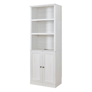 NicBex 3 Shelves File Cabinet with 1 Cabinet,Office Cabinet with Tier-Shelving Design,Vertical Storage Cabinet,Filing Cabinet for Home Office - 1 of 4