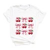 Simply Sage Market Women's Coquette Pink Cherry Chart Short Sleeve Graphic Tee - 3 of 4
