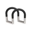 Umbra Swivel Napkin Holder Black/Nickel - 2 of 4