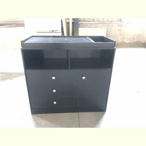 Acekool Baby Dresser with Changing Table, Wooden Nursery Changing Station with Drawers, Cabinet, Open Shelves, for Bedroom or Nursery - 1 of 1
