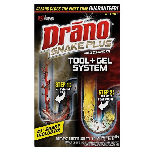 Drano Snake Plus Tool + Gel System - 16oz : Target