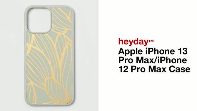 Apple iPhone 13 Pro Max/iPhone 12 Pro Max Case - heyday™, 2 of 7, play video