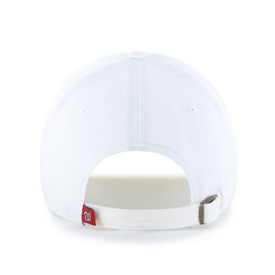 MLB Washington Nationals White Clean Up Hat