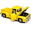 1955 Ford F-100 Pickup Truck Yellow 1/24 Diecast Model Car by Motormax - 3 of 3