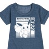 - Pokémon - EEVEE 133 Graphic Short Sleeve Fleece Dress - 2 of 4