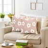 REGALWOVEN Fade-Resistant Flower Jacquard Decorative Floral Pattern Cushion Cases 2 Pcs - 2 of 4
