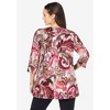 Jessica London Women's Plus Size Stretch Knit Swing Tunic - 3 of 4