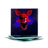 Silver Buffalo Five Nights At Freddy's Characters Glass Coasters | Set of 4 - image 3 of 4