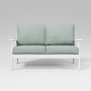 POLYWOOD Braxton Deep Seating Outdoor Patio Loveseat - 3 of 3