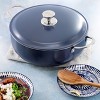 Oster Cartagena Nonstick Aluminum Caldero with Lid in Dark Blue - 4 of 4