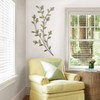 Saba Leafy Boughs Wall Art Gold - Brewster: Iron Botanical Sculpture for Dining Room Decor, 37.25" Wide - 2 of 2