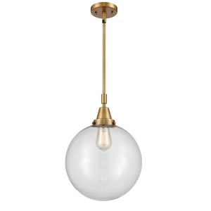 Beacon - 1 Light Stem Hung Mini Pendant In Industrial Style-16.13 Inches Tall and 12 Inches Wide - 1 of 1