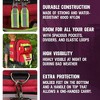 Kemp USA Ultimate EMS Backpack, Red - 4 of 4