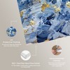 Art Remedy Gold over Blue Blue Abstract Wall Art Unframed - 4 of 4