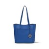 MKF Collection Leah Vegan Leather Women’s Tote Bag by Mia K - Royal Blue - 2 of 4