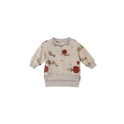 Girl Baby Terry Sweatshirt - OMAMImini