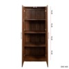 SKRAN Multi-Functional Pantry Cabinet with Pull-Out Multi-Tier Storage Shelf, 4-Door Farmhouse Storage Cabinet, Pantry Organizers for Kitchen - 4 of 4