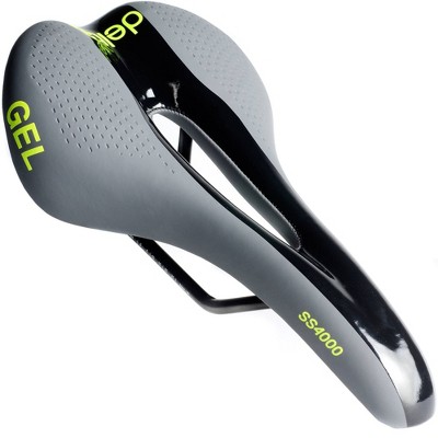 Delta Cycle Comfort Gel Saddle Race Bike Seat Cover - Gray : Target