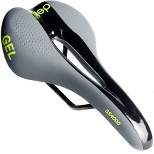 Delta Cycle Comfort Gel Saddle Race Bike Seat Cover - Gray