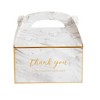 Sparkle and Bash 24 Pack White Gable Boxes for Favors, Wedding, Birthday, Thank You Gift Box, 6 x 3 In - 4 of 4