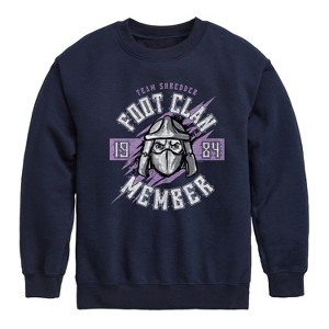Boys' - Teenage Mutant Ninja Turtles - Foot Clan Member Graphic Long Sleeve Fleece Sweatshirt - 1 of 4