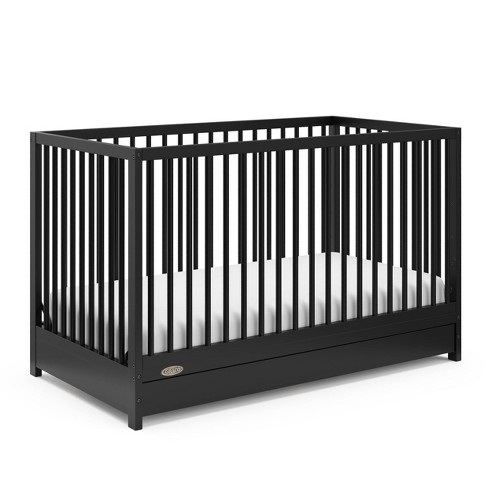 Black on sale crib target