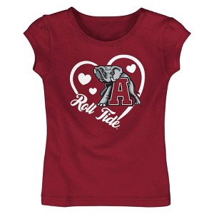 NCAA Alabama Crimson Tide Toddler Girls' T-Shirt - 1 of 1