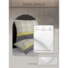 Boersma 3 Piece Geometry Circle Printed Duvet Cover Set Twin Size for Home Bedroom Decor - 4 of 4