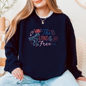 Simply Sage Market The Land Of The Free Coquette Sweatshirt - 1 of 4